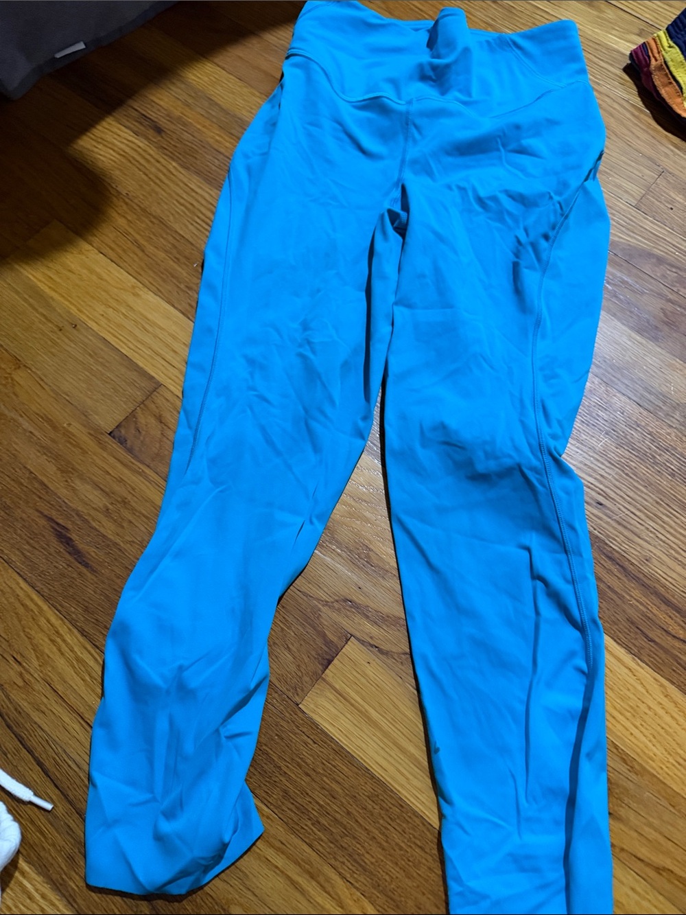 Bright Turquoise lululemon Active Leggings - Blue